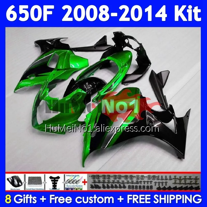 GSX650F For SUZUKI GSXF 650 GSX 650F 113No.18 GSXF650 Pearl green 08 09 10 11 12 13 2008 2009 2010 2011 2012 2013 2014 Fairing