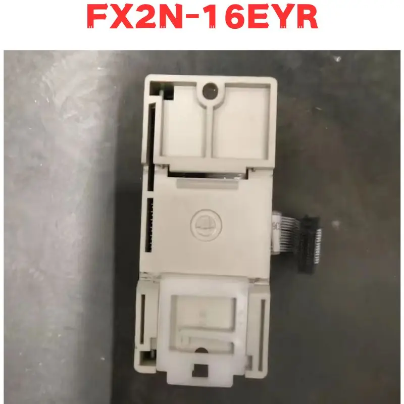 Second-hand FX2N-16EYR FX2N 16EYR Module Tested OK