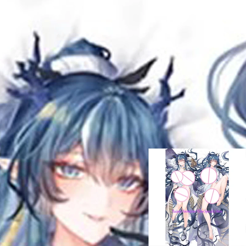 

Dakimakura Anime Ling Double-sided Print Life-size Body Game Pillow Cover Gifts