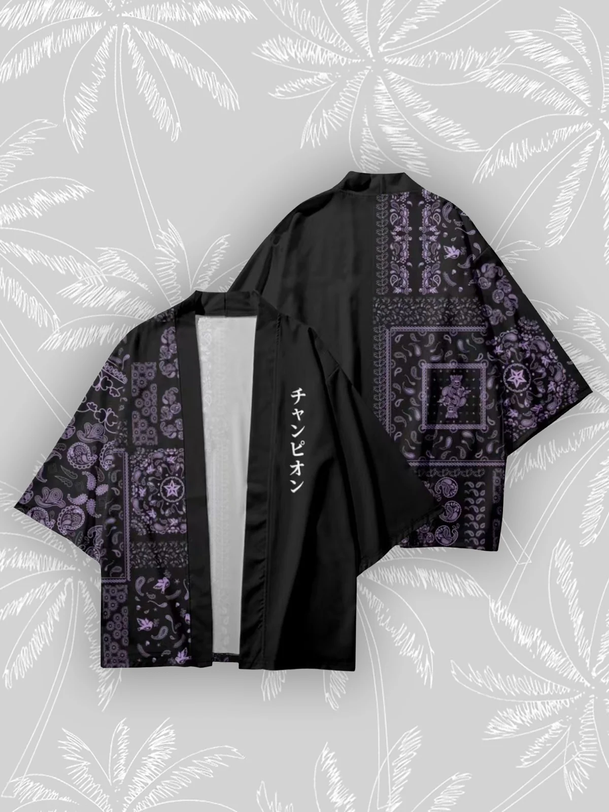 ساكورا كيمونو موضة الصيف للسيدات هاوري يوكاتا ملابس الشاطئ اليابانية للرجال سترة هاراجوكو كيمونوس الهانبوك ملابس الشارع كبيرة الحجم