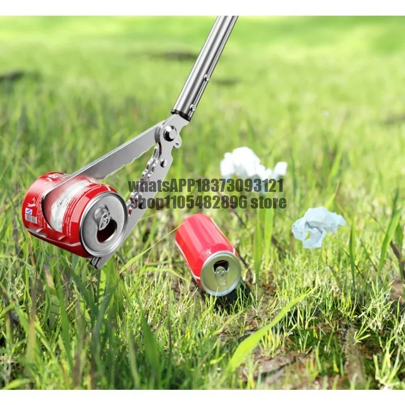 clip Retractable pick-up device Special for trash snakes Long clip Snake hook pliers Long pole pick-up