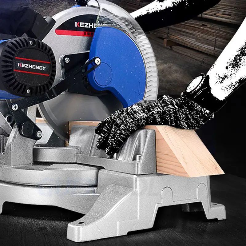 45 Degree Aluminum Profile Cutting Machine 10 Inches Miter Saw High Precision Wood Aluminum Alloy Aluminum Sawing Machine