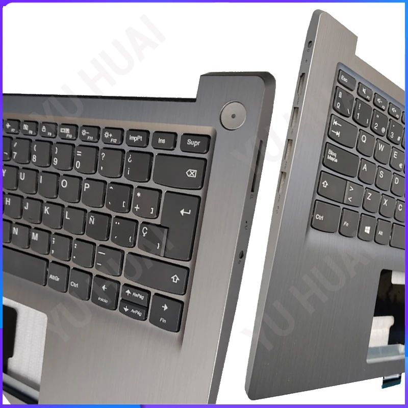 NEW Laptop Spanish/US Keyboard FOR LENOVO IdeaPad 3-14 3-14ADA05 3-14ARE05 14IML05 14IIL05 14ITL05 palmrest cover