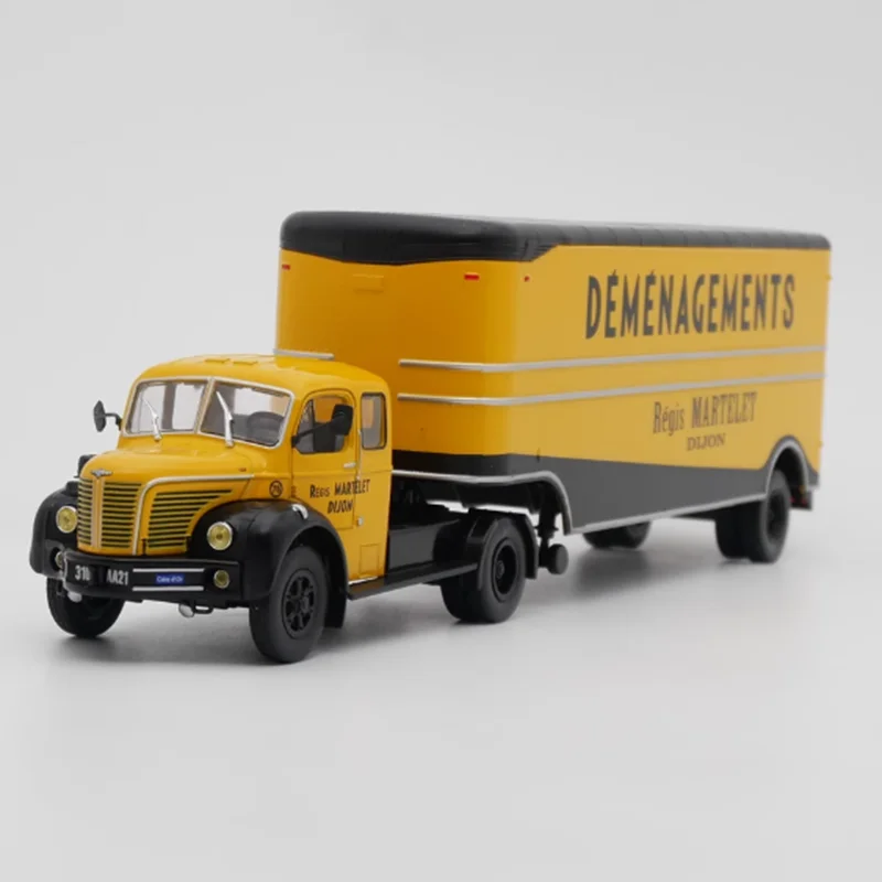 

Ixo 1:43 Scale Berliet TLR 1959 Container Truck Carrier Alloy Classic Car Crafts Decoration Collection Toy Tools Gift