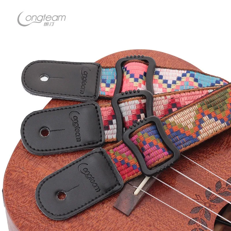 

Longteam embroidered ukulele strap universal ukulele strap ukulele strap