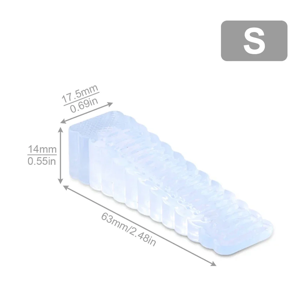 1pc Gummi Tür Stopper Silikon Anti-kollision Sicherheit Tür Stopper 4-26mm Tür Gelenke Für Haushalts verbesserung Zubehör