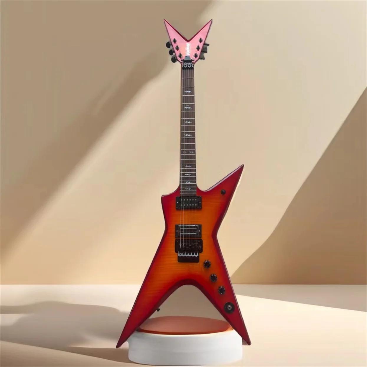 

Под заказ, высококлассная электронная гитара Dimebag, фирменная модель ML Cherry Flame