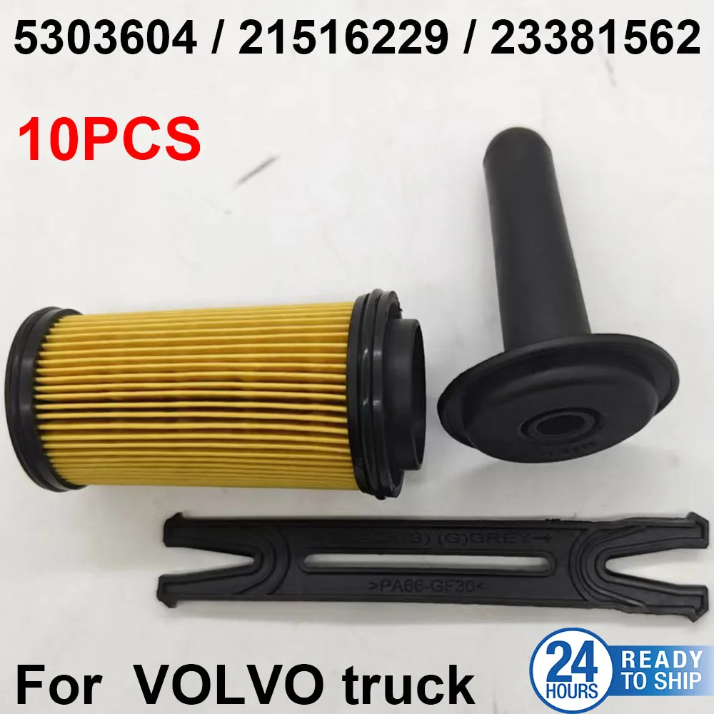 

Фильтр для грузовика Volvo 5303604 21516229 23381562, 10 шт., фильтр для мочевины, топливный фильтр, комплект 02934690 для Volkswagen