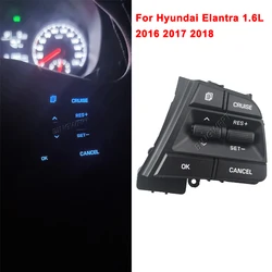 Steering Wheel Button For Hyundai Elantra 1.6L 2016 2017 2018 Buttons Bluetooth Phone Cruise Control Switch