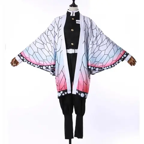 एनीमे डेमन स्लेयर किमेट्सु जीन याइबा कोचौ शिनोबू कॉसप्ले कोस्टुम प्रुइक सेट किमोनो यूनिफ़ॉर्म हैलोवीन एनीमे कोस्टुम्स वूर किड 6 best sales लोलिता किमोनो - №3