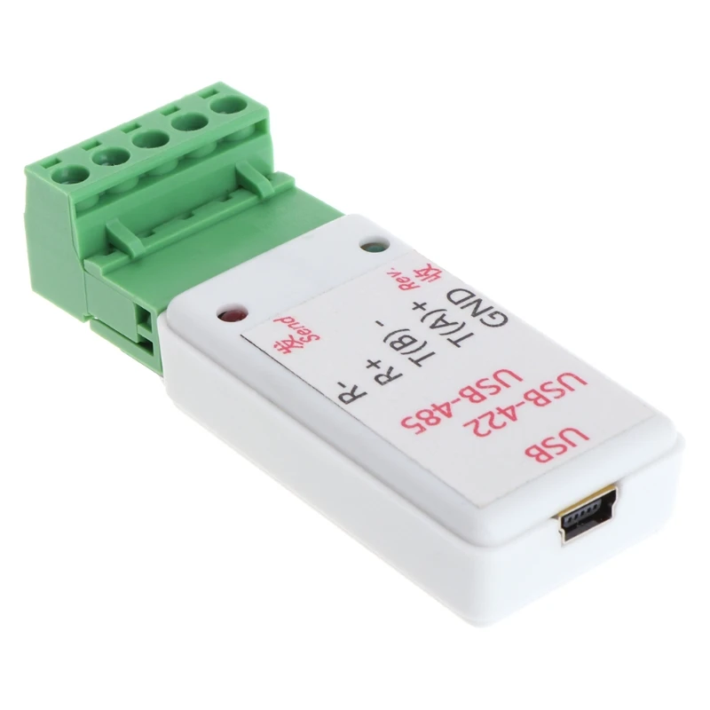 USB to RS485 RS422 Serial AdapterSupport 64b Win7 Linux Terminal Block Converter