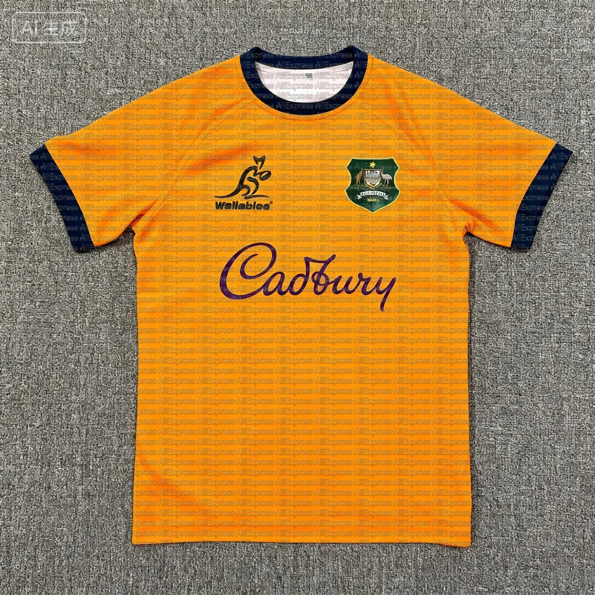 Camiseta del equipo nacional de fútbol de Australia Wallabies, camiseta con estampado 3D, Top deportivo cómodo de secado rápido para adultos y niños