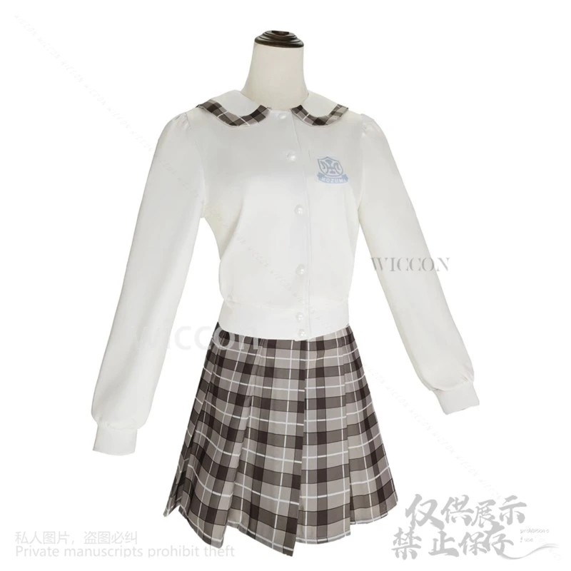 Anime yosuga no sora cosplay kasugano sora traje peruca jk uniforme escolar vestido lolita mulher sexy bonito halloween terno personalizado