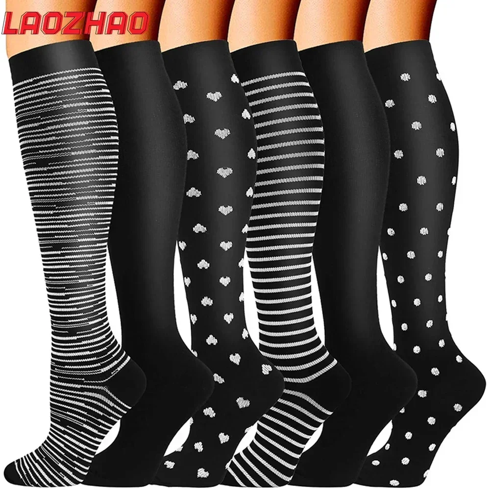 1Pair Plus Size Thigh High Socks for Thick Thighs- Womens Knit Cotton Extra Long Over the Knee High Socks Leg Warmer