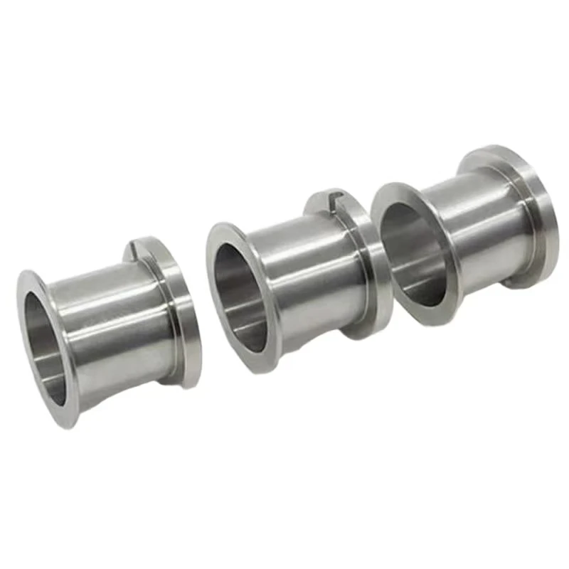 

OEM Bulk Custom Mechanical Parts Manufacturing Services Stainless Steel Precision Turning Flanged Bushing