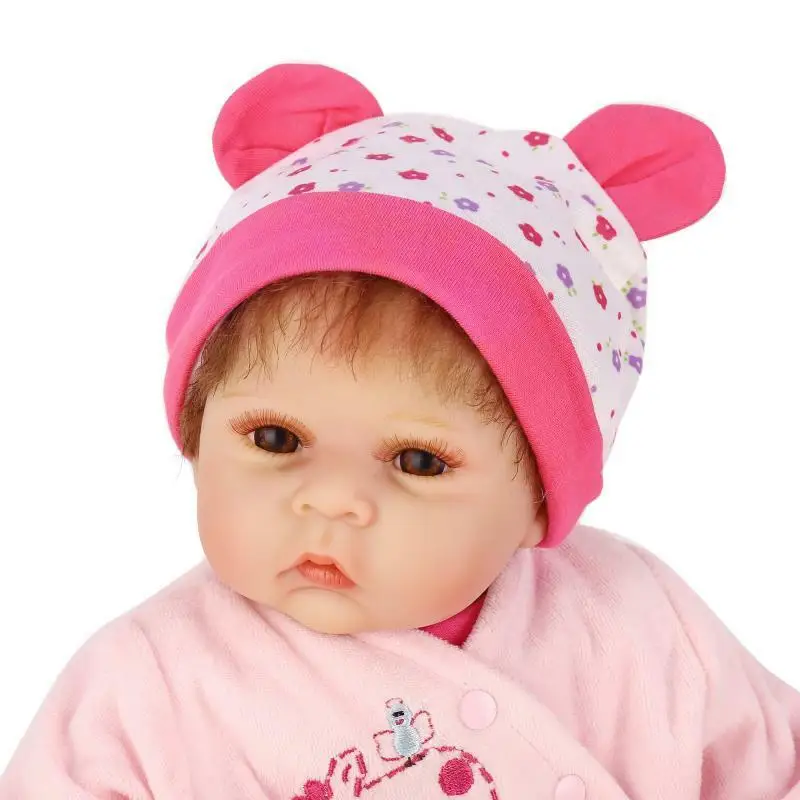 22 Inch Reborn Doll Cute and Dumb Soft Silicone Humanoid Doll Suitable for Both Men and Women