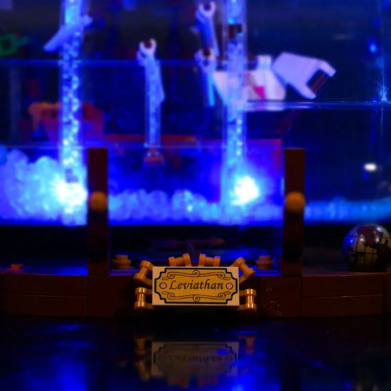 Kit de luz LED para LEGO 21313 y Kit con barco 92177 en una botella, juego de lámpara de regalo (no incluye bloques de construcción, juego de ladrillos, modelo)