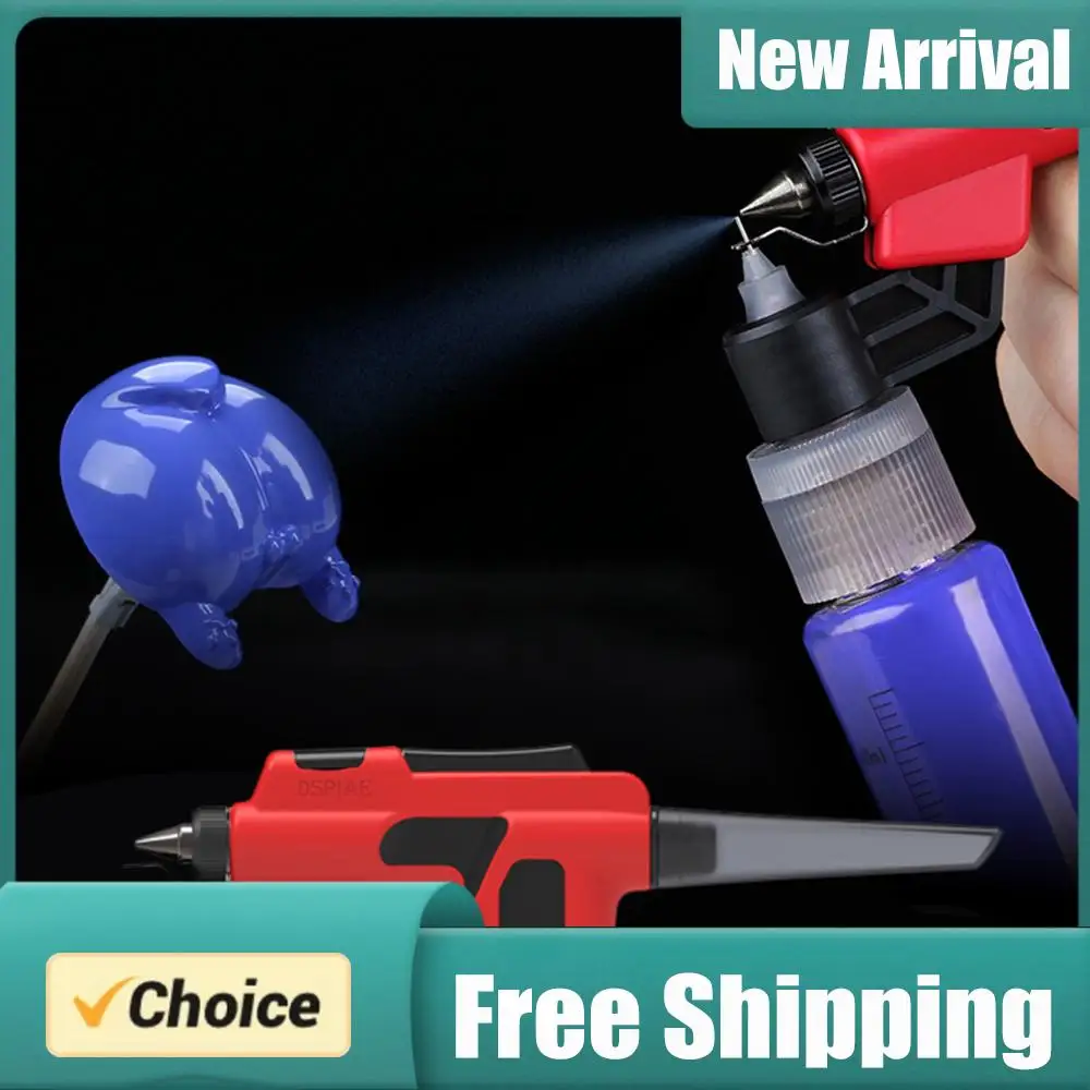 DSPIAE PT-AB Painting Tools with Marker Rack No-Clean Airbrush Portable Airbrush Quick Paint Change Hobby DIY Craft Tools