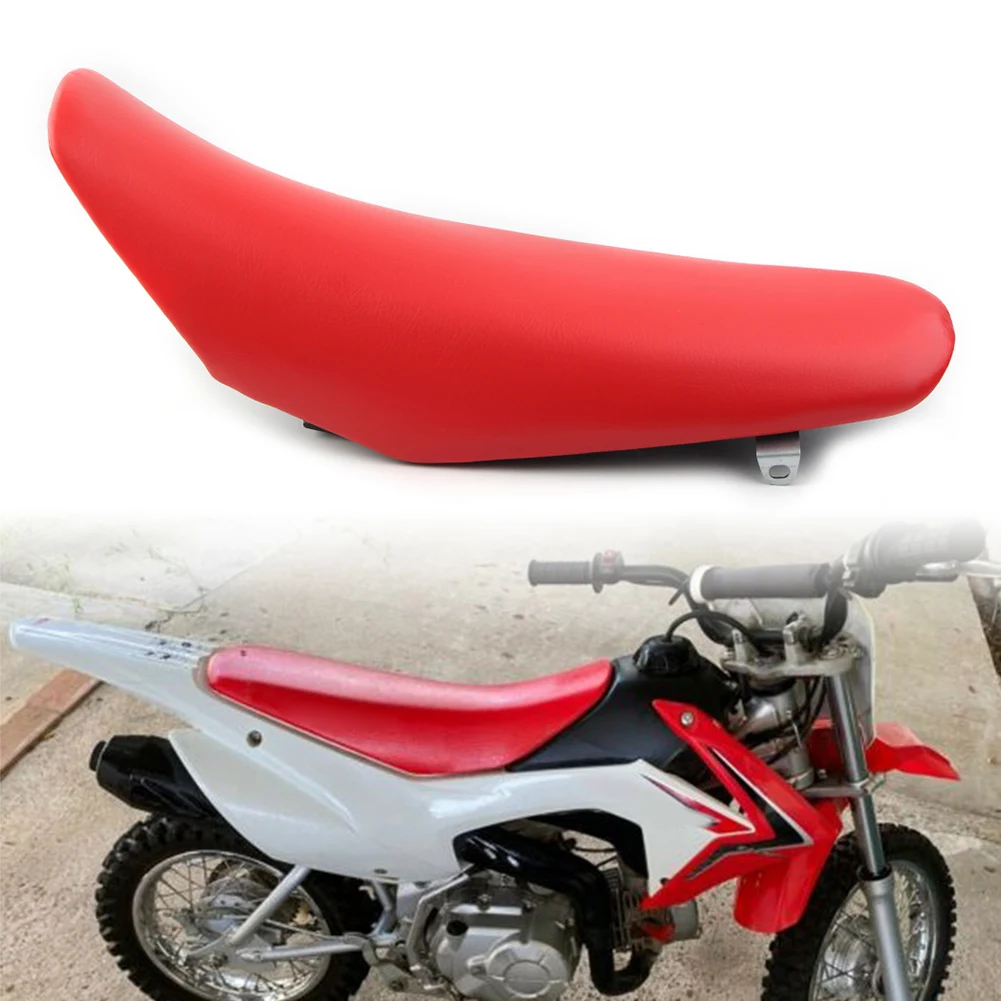 Red CRF110 Style Motorbike Foam Seat Fairing PU Leather Replacement For 125cc 140cc 150cc PIT PRO TRAIL DIRT BIKE Thumpstar