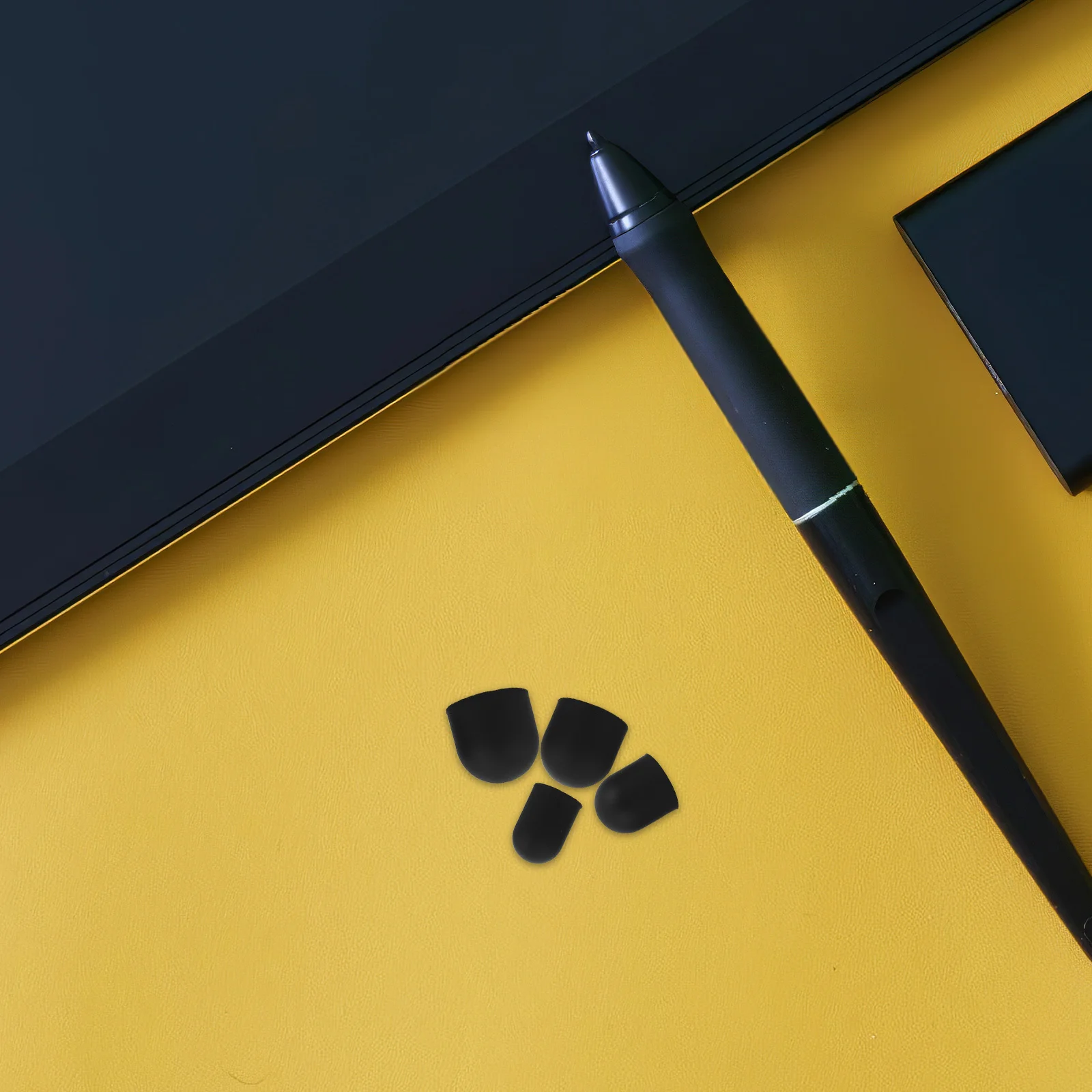 60 قطعة قلم ستايلس من السيليكون نصائح استبدال المناقير عالية الدقة لا خدش لشاشة اللمس بالسعة الهاتف المحمول اللوحي القلم