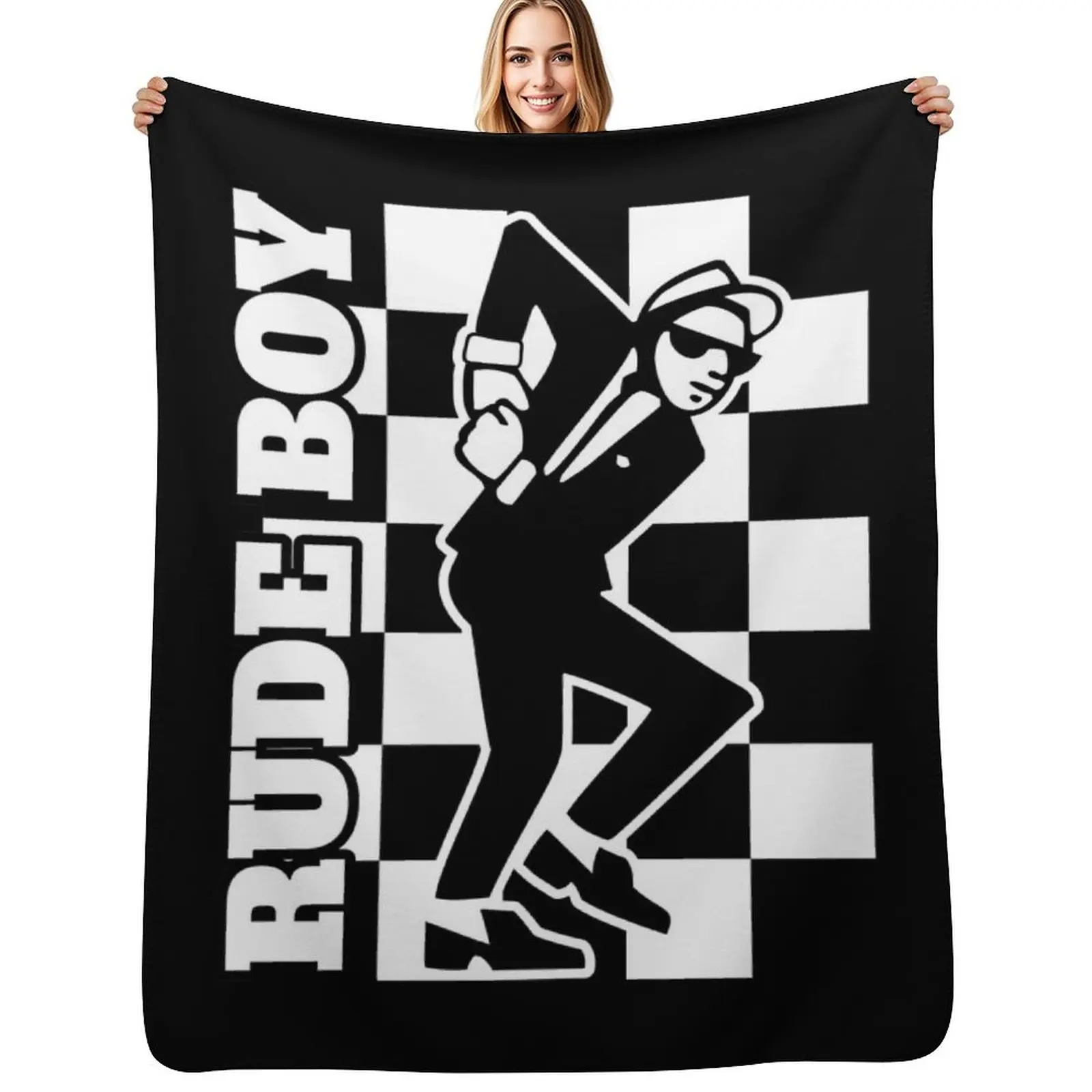 

Rude Boy Throw Blanket Extra Large Throw Large Decorative Beds Bed covers Blankets