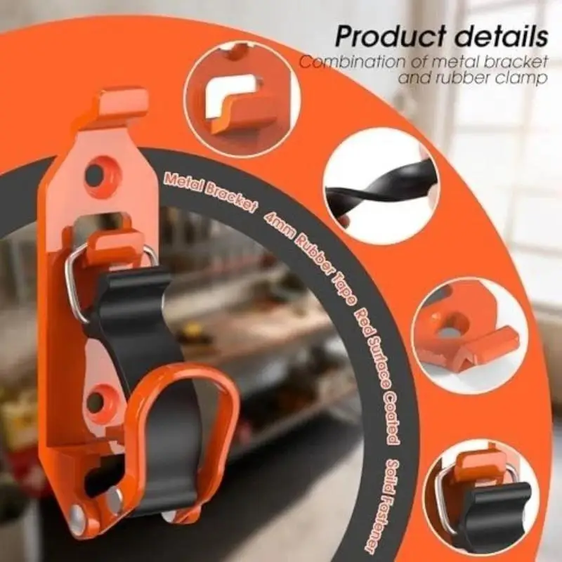 New Tool Fixing Bracket Wall Mounting Bracket For Car Roof Rack Shovel Ax Quick Release Clamp Shovel Bracket Car RV Boat Bracket