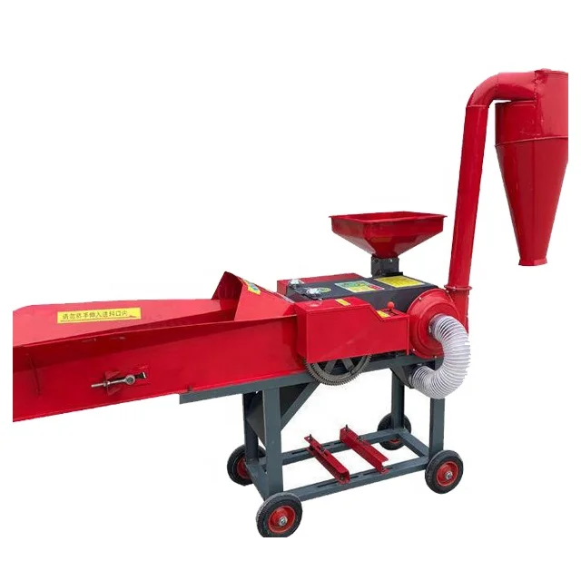 High-Tech Animal Feed Grass Chopper for Home and Farm Use Core Gearbox Motor Hot Sale Agricultural Machinery