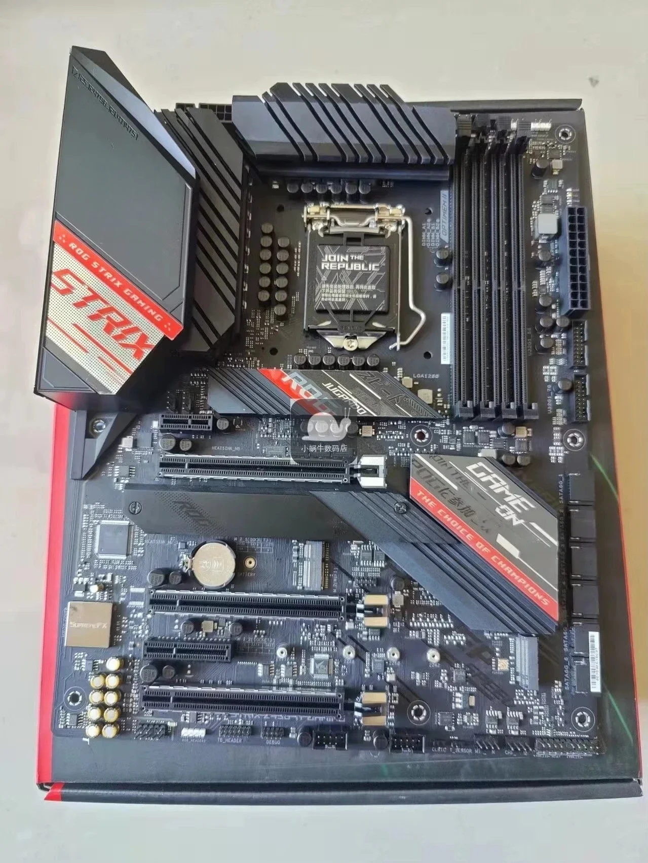 

Boxed For ASUS ROG STRIX Z490-H GAMING Desktop Raptor ATX Deluxe Large Board