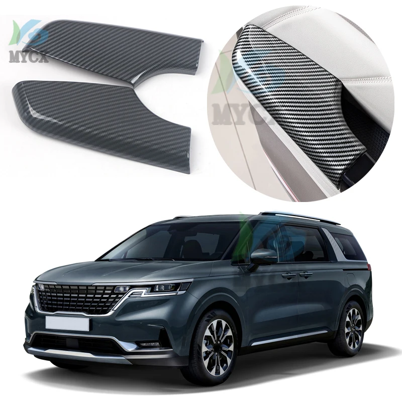 ABS Front / Rear Door Panels Armrest Cover Protective Trim Mount Fittings car interior For KIA Carnival (Sedona) KA4 2021 2022