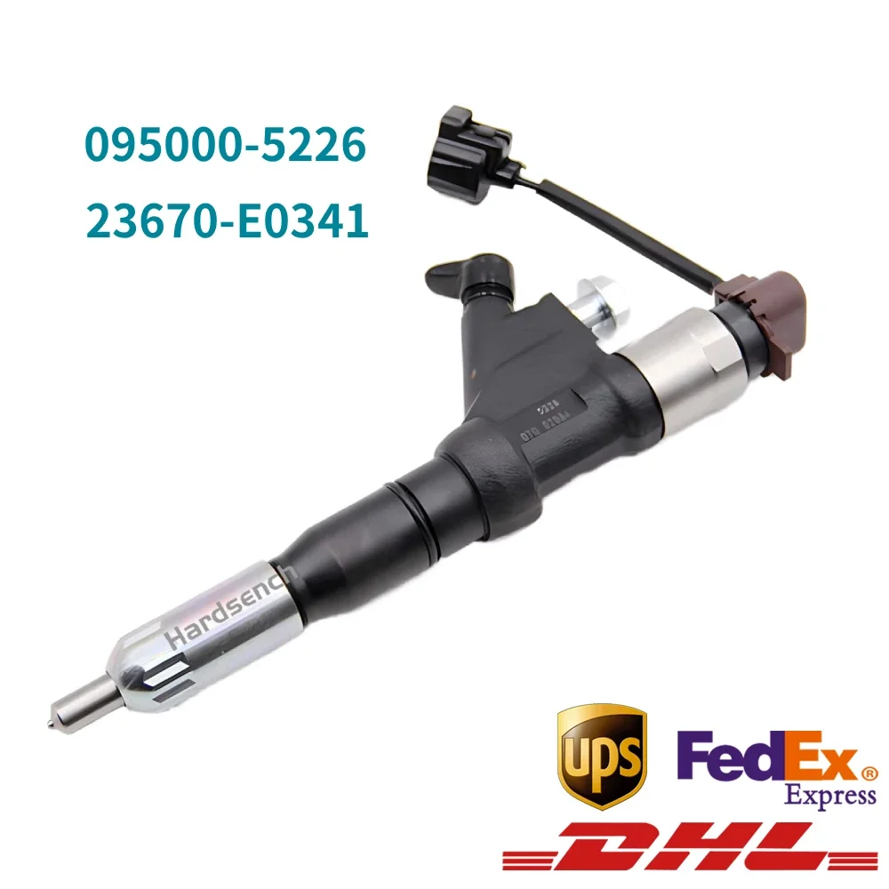 095000-5226 23670-E0341 Diesel Fuel Injector 095000-5220 095000-5223 for E13C