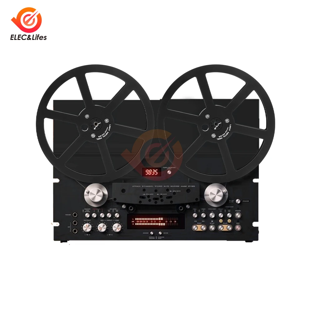 Imagem -02 - Light Metal Alumínio Disc Opener Peças Acessórios do Gravador Pioneer Revox Teac Basf Nagar 1pc