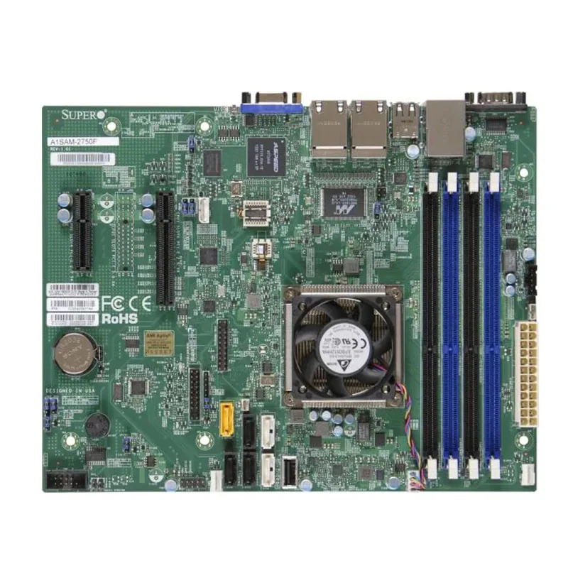 A1SAM-2750F para supermciro motherboards geração FCBGA-1283 pinos c2550 DDR3-1600MHZ processador testado bem bofore grátis