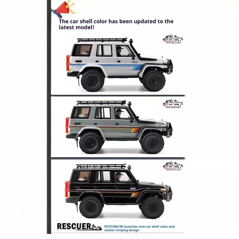 Rgt1/10 terreinwagen met vierwielaandrijving 2,4 g full-scale afstandsbediening Ex86190 ruitai RGT borstelloze simulatie klimmen