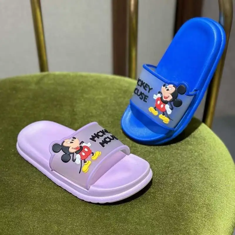 

Summer Children Slippers Baby Boy Girl Cartoon Mickey Mouse Print Kids Home Indoor Toddler Sport Beach Shoes EUR 24-27