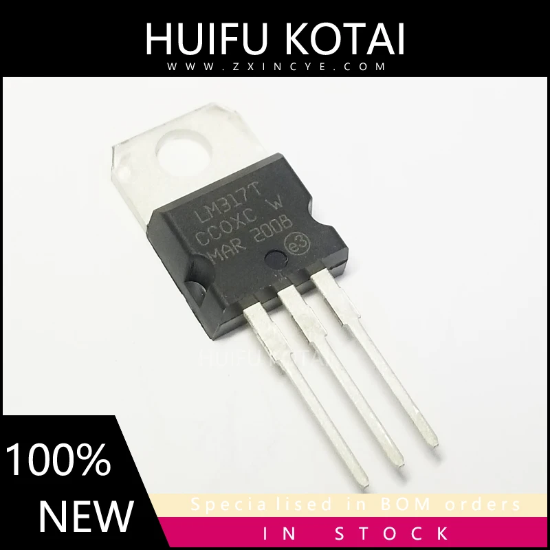 10pcs/lot  LM317 LM317T T0-220   New Spot Inventory