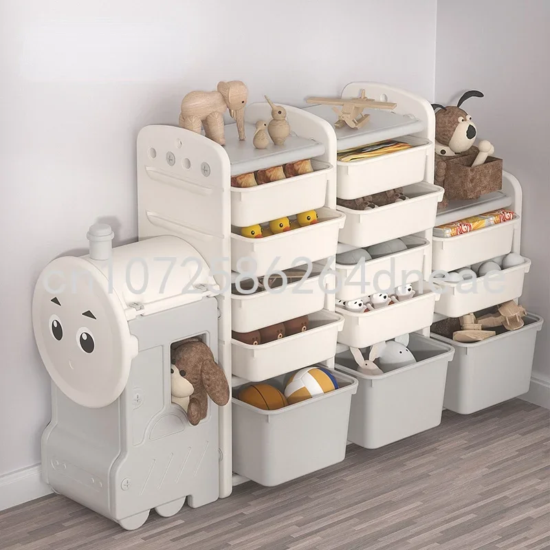 Children's Toys/large Capacity Shelves/baby Toys/closets/cute Car Storage Racks