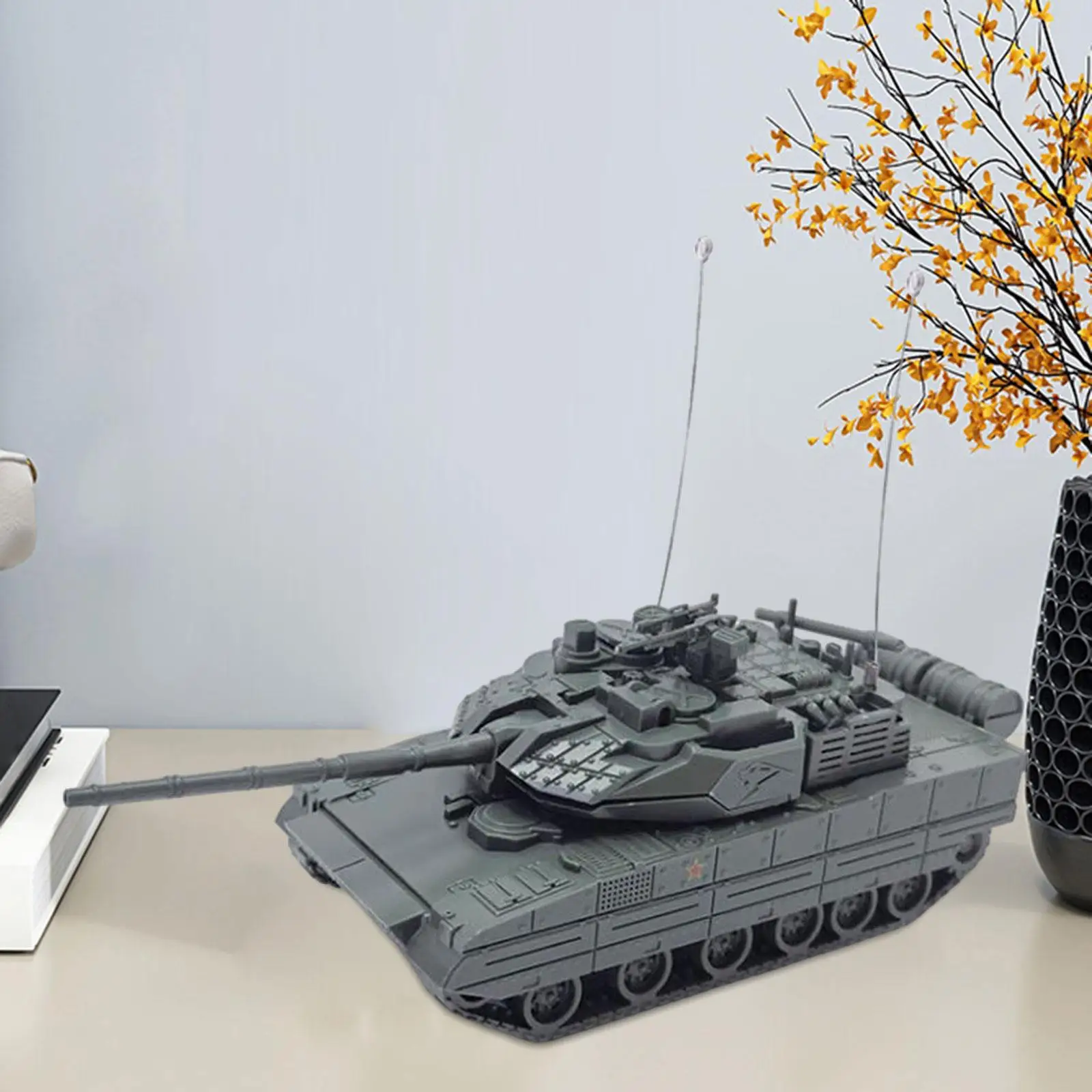 1:72 스케일 탱크 모델 선물용 장갑차 모델 조립 어린이용 녹색 15