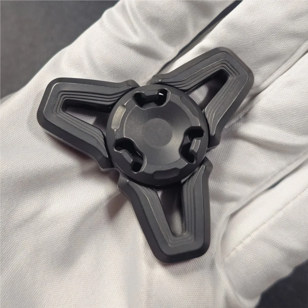 Pangolin Studio Missionary Fidget Spinner Anxiety Relief Gadgets Three-Bladed Fidget Spinner Metal Fidget Toys For Adults