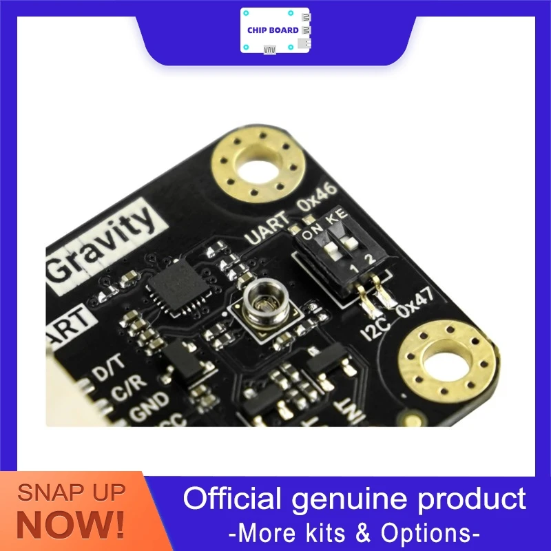 

Плата датчика давления и температуры DFRobot Gravity BMP585 с датчиком Bosch BMP585, цифровым интерфейсом I2C UART