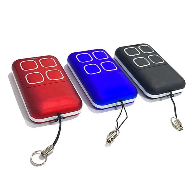 Universal 280-868MHZ Garage Door Clone Remote Control 4 Keys Remote Control Copy Electric Gate Remote Controller Easy To Use Red