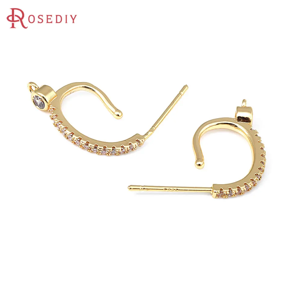 4PCS 18K Gold Color… - image