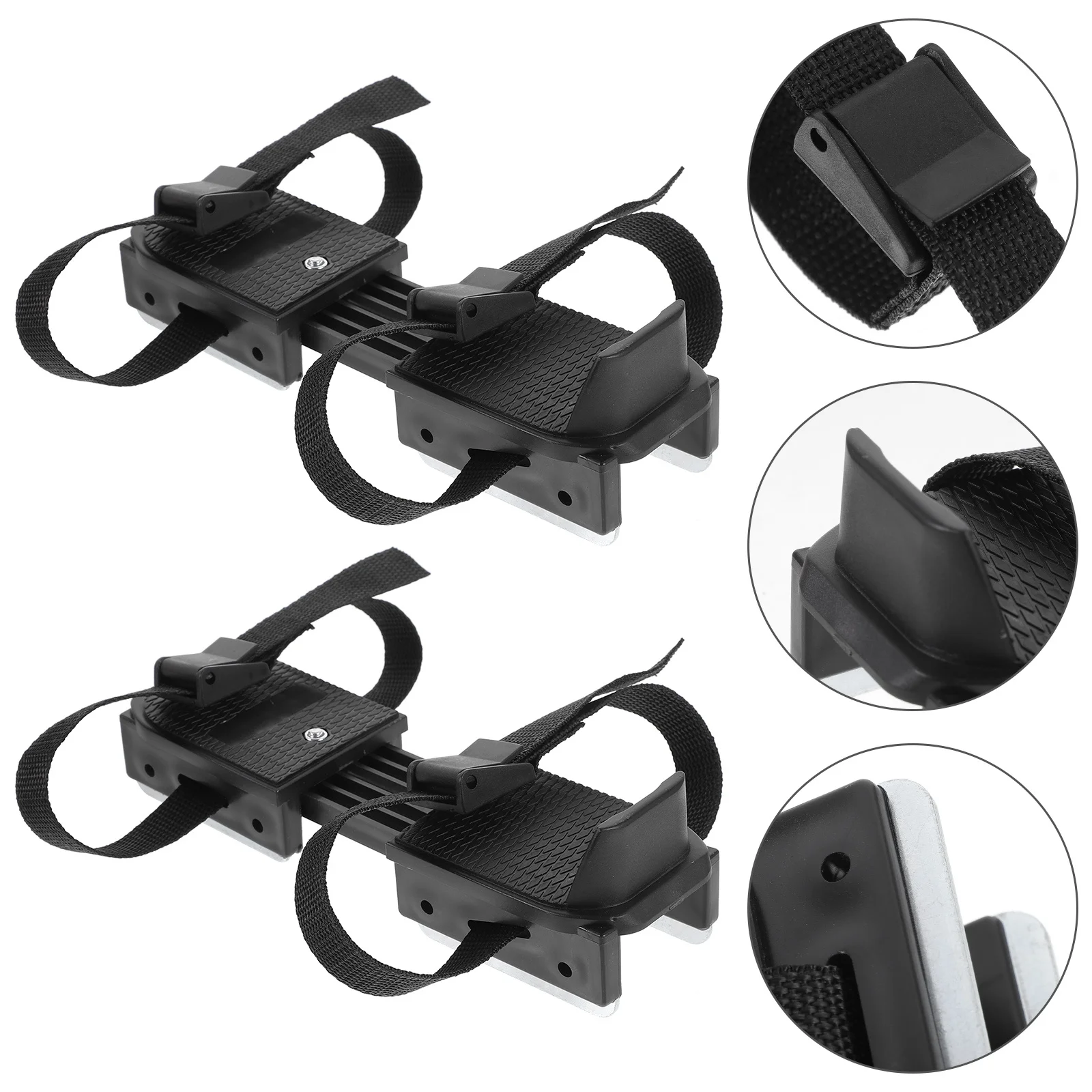 

1 Pair Portable Ice Skates For Adjustable Anti-Fall Double Runner Training Skates For Outdoor Ice Skating