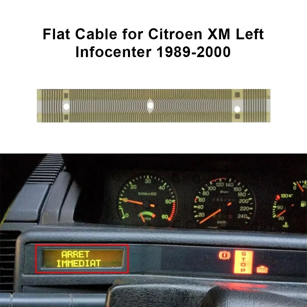 كابل مسطح لشاشة Citroen XM Left Infocenter