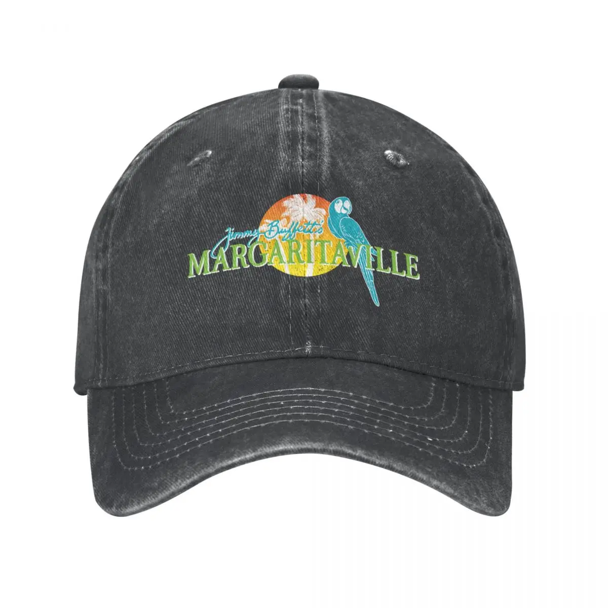 Classic Jimmy Buffett Parrothead Baseball Caps Unisex Distressed Denim Snapback Cap Margaritaville Summer Adjustable Caps Hat