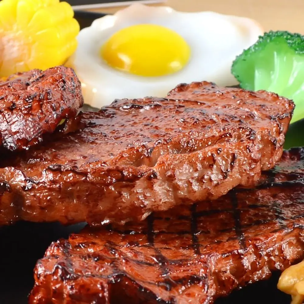 Westers voedsel simulatie biefstuk model fantasiespel simulatie voedsel simulatie keuken speelgoed koken speelgoed maïs nep gebakken eieren meisjes