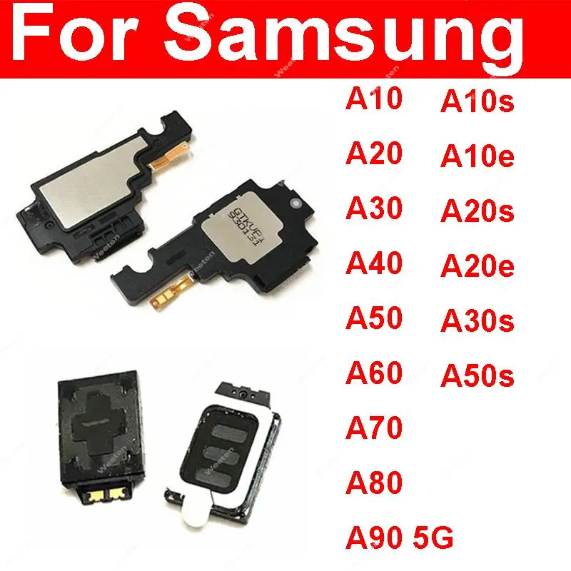 LouderSpeaker Ringer For Samsung Galaxy A10 A20 A30 A40 A50 A60 A70 A80 A90 5G A10s A10e A20s A30s A50s Loudspeaker Buzzer Parts