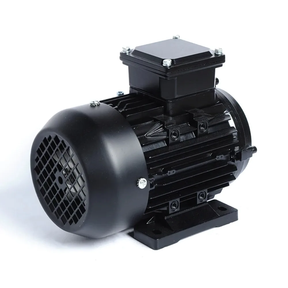 1.3kW 1.8kW Three-Phase AC Induction Motor Variable Speed Asynchronous Electric Motor with Enclosed Protection 50HZ Frequency