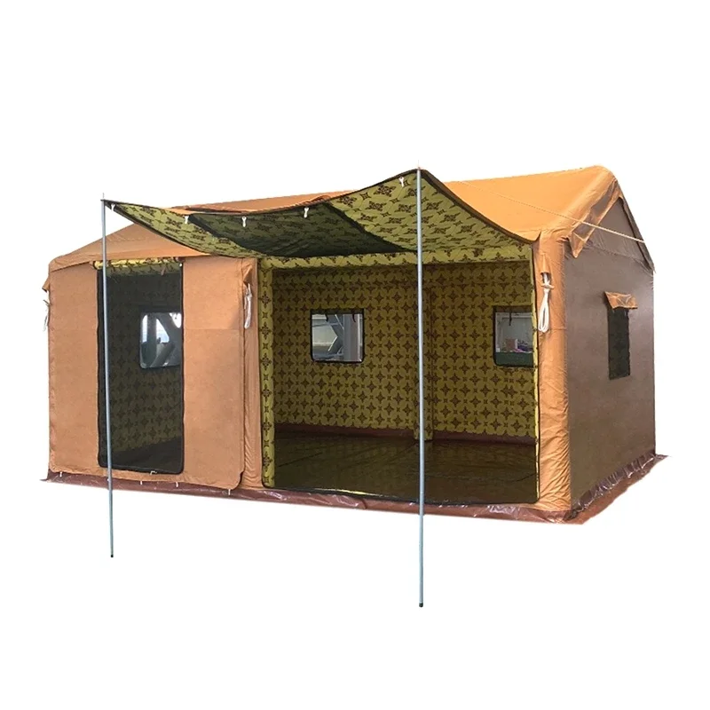 Middle East Arab Inflatable Camping Tent Outdoor Waterproof Air Pole Tent Inflatable Tent