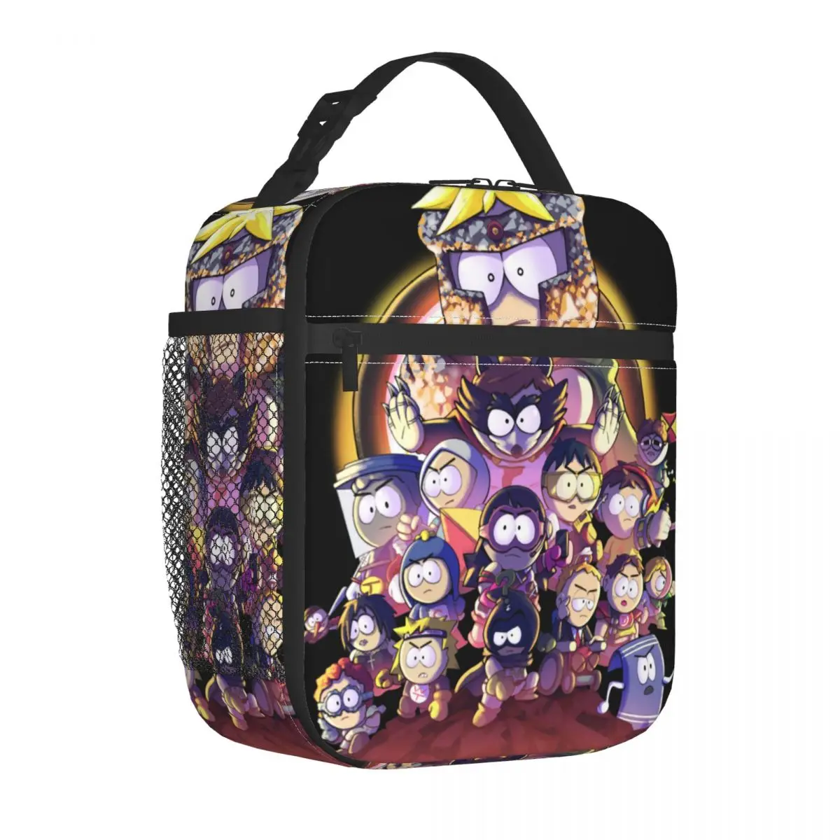 Souths Parks Infinity War Insulated Lunch Bags Large Reusable Thermal Bag Tote Lunch Box Work Outdoor Food Handbags