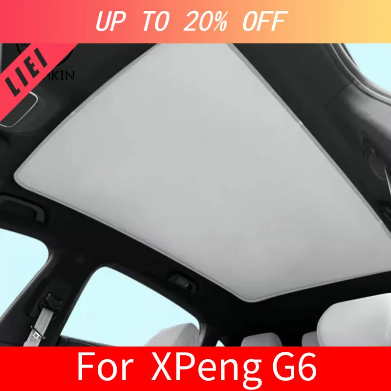 LIEI Fit For Xpeng G6 G9 2023 2024 2025 2026 Car Sunroof Sunshade Heat-Insulating Sunshade Xiaopeng Car Roof Sunshade